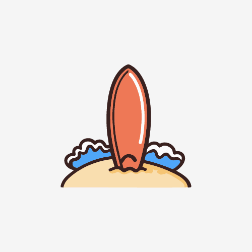 Surfboard icon