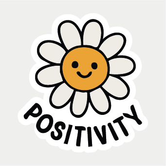 Positivity Sticker