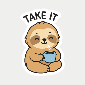 Take It Sticker